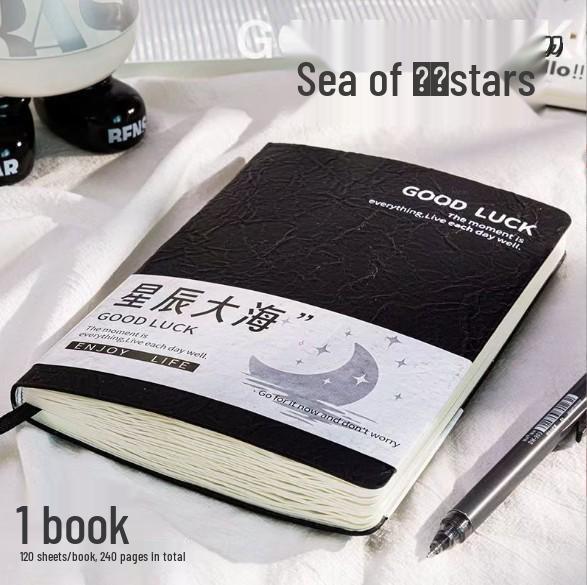 

Ультратолстый А5 Плиссированный Студенческий Ежедневник для Экзаменов Аспирантуры из Мягкой Кожи