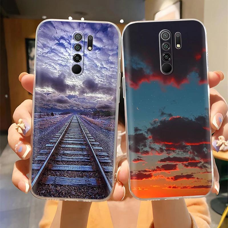 Phone Case For Xiaomi Redmi 9 Cute Panda Phone Cover For Redmi 9 Prime Redmi9 Cases Funda Soft Silicone Protective Back Cover