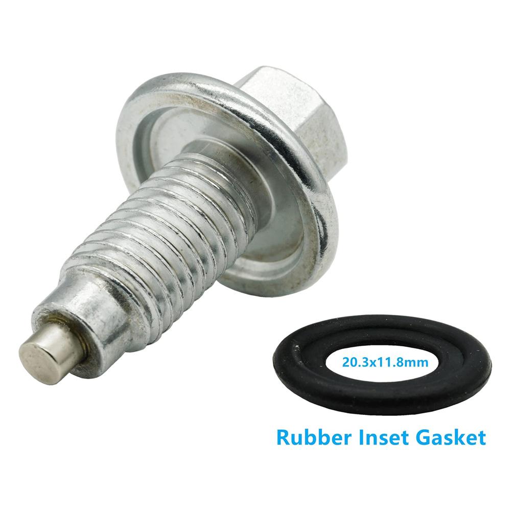 

New Car Magnetic Oil Drain Plug Pilot With Insert Gasket For Chevrolet Opel 3536966