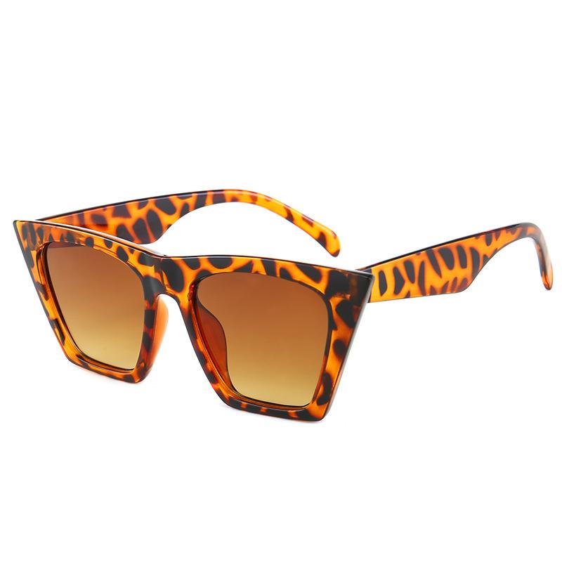 Twooo 113003 New Fashion Square Colorful Plastic Frame Women Sunglasses 2022