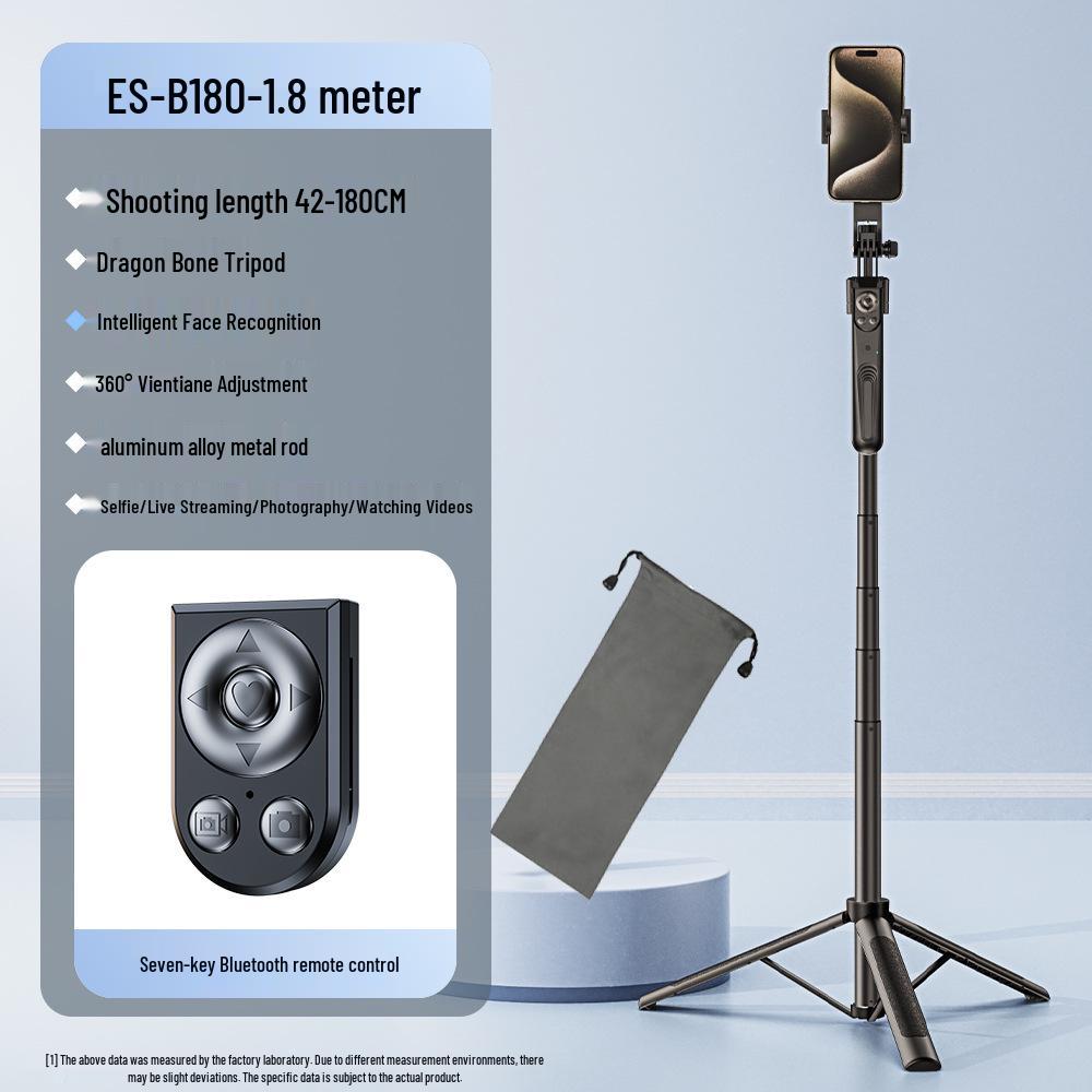 

B180 1.8m 360° Rotating Face Tracking Tripod & Selfie Stick for TikTok Live