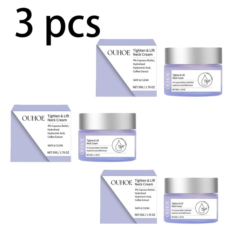 OUHOE Moisturizing Neck Cream, nourishes and hydrates neck skin, reduces fine lines, leaves skin hydrated smooth-Women's Gifts