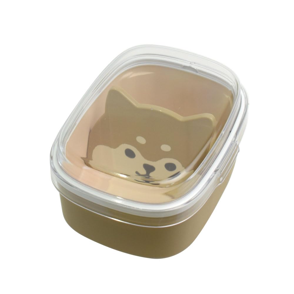 Sabu Moomoo Friends Divided Lunch Product 420528 One-Touch Box, Chamameshiba, 550ml, Number