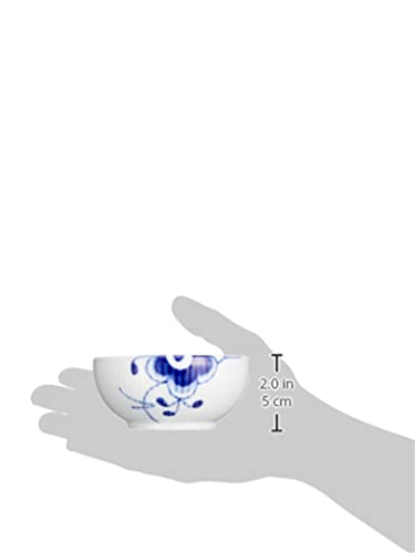 [Officially Imported] Royal Copenhagen Blue Fluted Mega Bowl, 11cm, White, 1027459, Wedding Gift