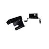 One Set Front Fog Light Clear Glass Lens With Metal Bracket For VW Golf Jetta MK2 Big Bumper