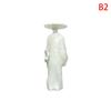 Cool Chinese Kung Fu Swordsman Figure Sand Table Layout Mini Landscape Supplies Desk Decoration Fairy Garden Miniatures