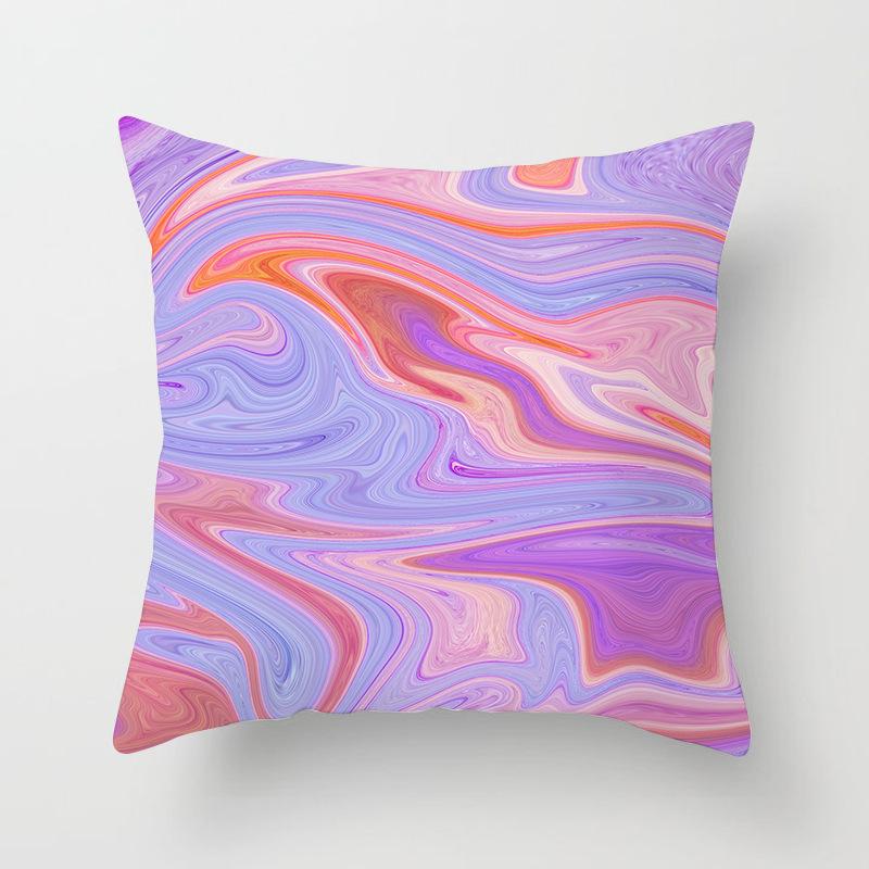 Car Cushion Cover Geometric Gold Print Sofa Square Pillow Cover Cushion Cover Home Furnishings