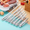 Zhi Shi Stainless Steel Korean BBQ and Food Tongs