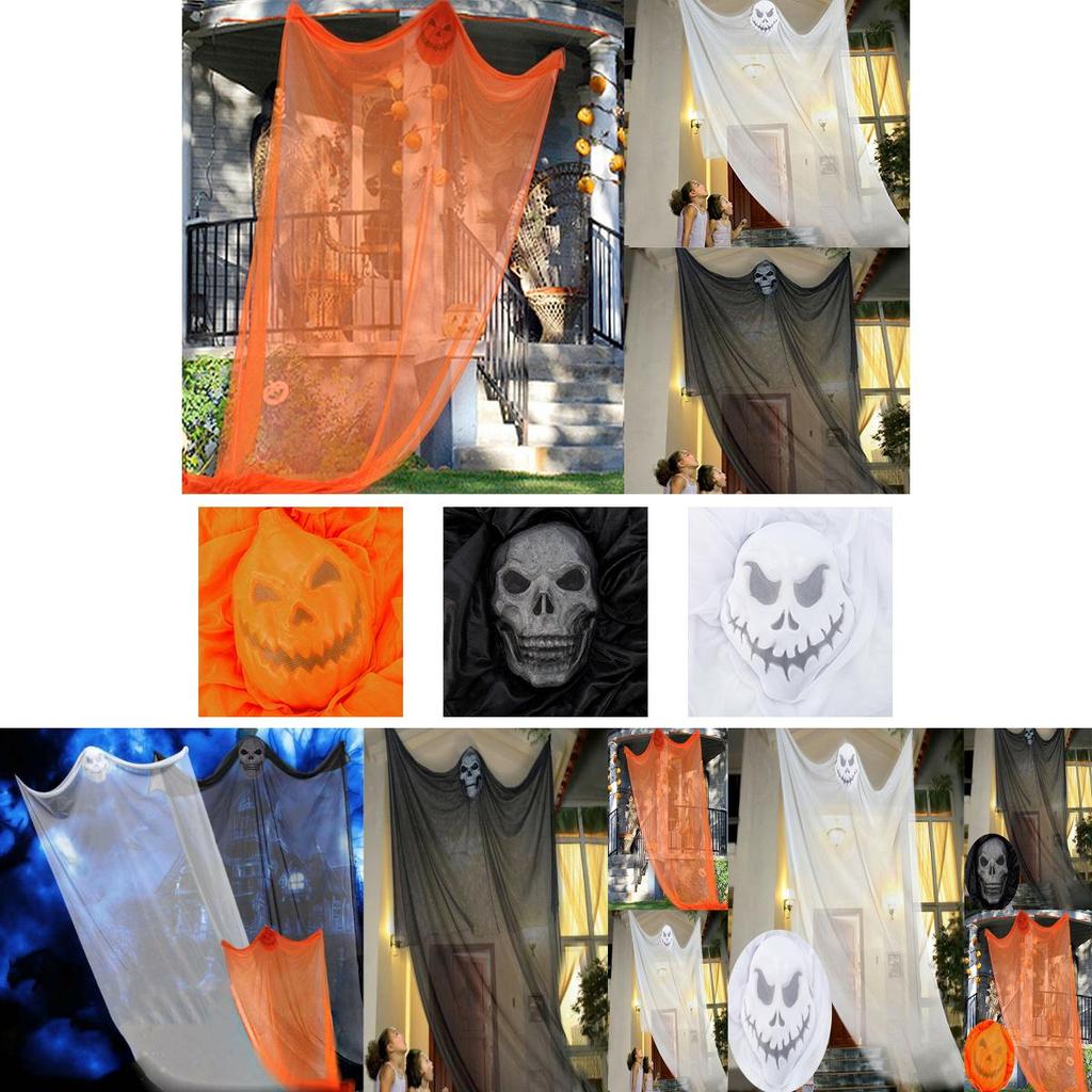 Terrifying 3.3m Hanging Ghoul Ghost Halloween Display Prop For Haunted Houses
