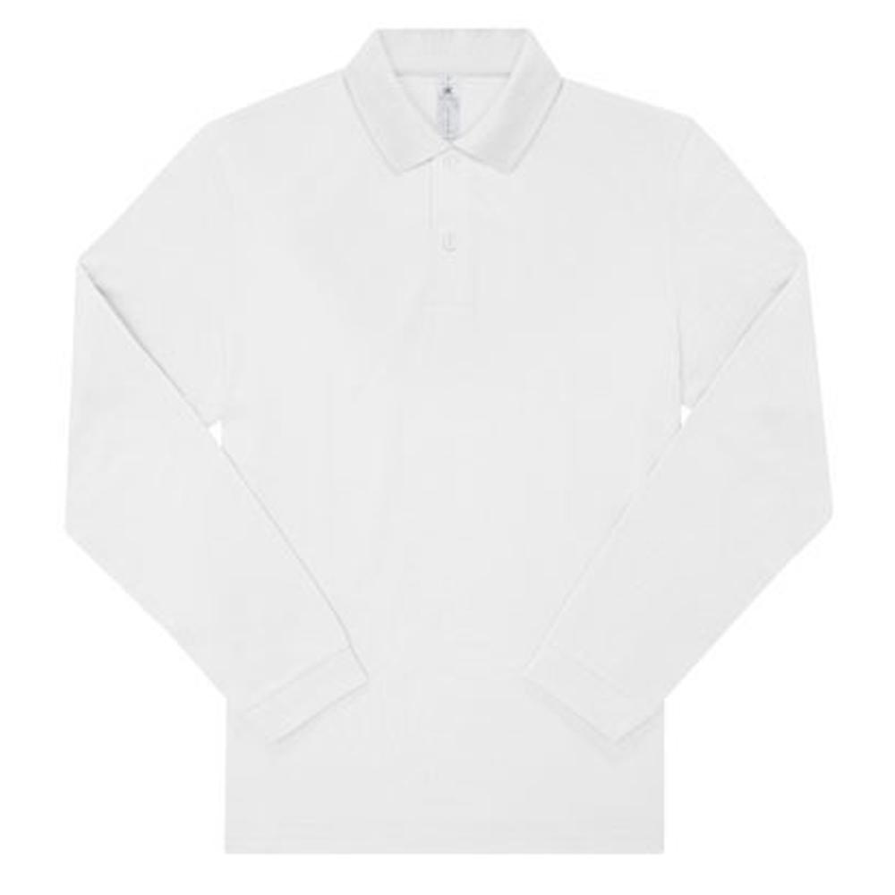 B&C Unisex Adult My Polo 180 Long-Sleeved Polo Shirt