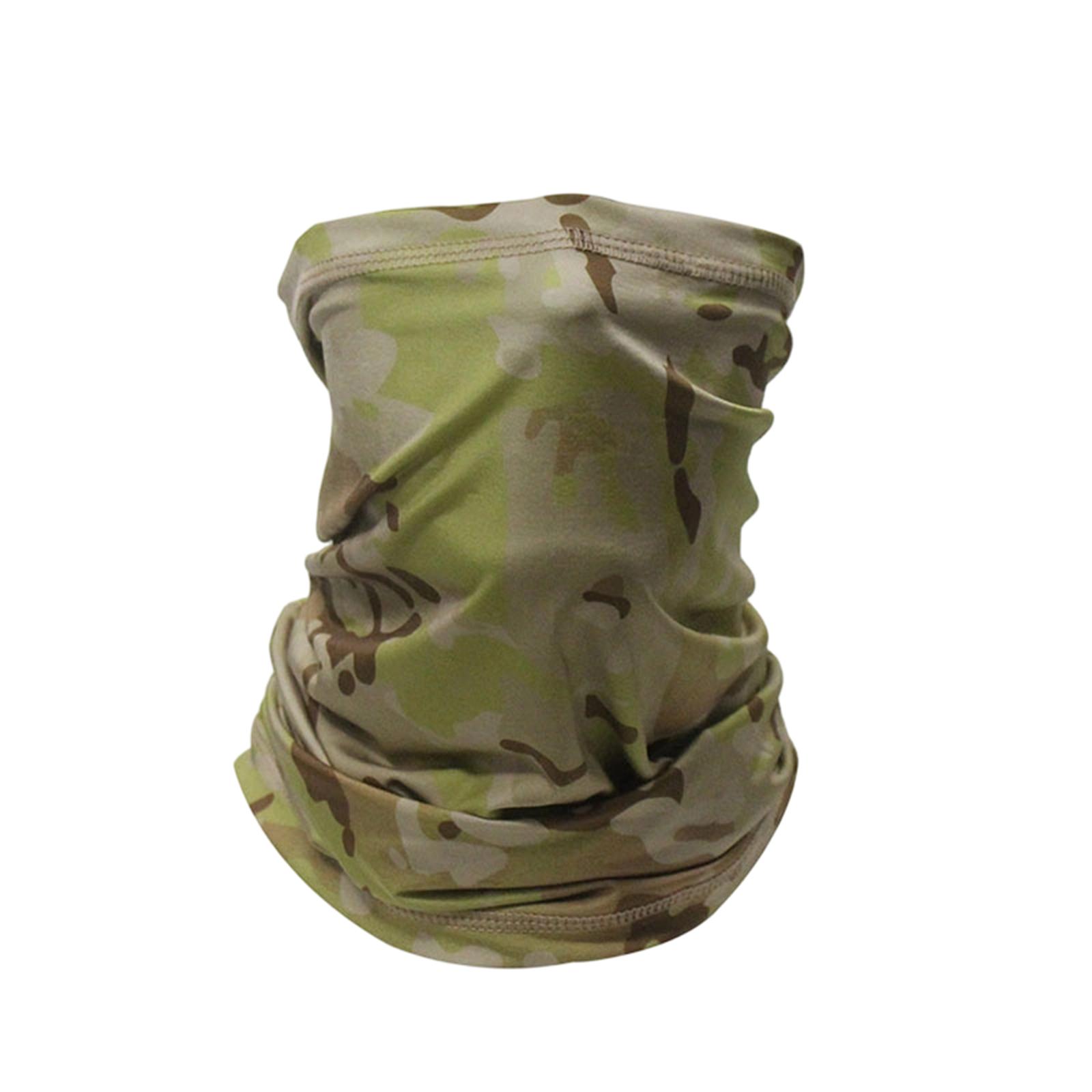Multi Functional Camouflage Face Mask, Outdoor Cycling Face Scarf, Scarf, Sports Headscarf one size