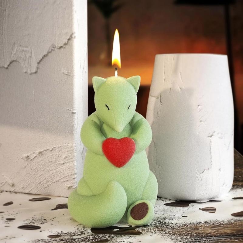 Animal Shaped Candle Mold Gypsum Ornament Mould Home Decoration Molds Handmade Jewelry for Aromatherapys Enthusiasts