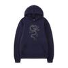 Autumn and Winter Dragon Print Men's Hoodie Vintage Unisex Pullover Men Vintage Graphic Hoody Tops Oversize Streetwear Clothing
