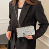 Exquisite Small Fragrant Style Acrylic Bow Women's Dinner Bag 25 New Daily Commuting Shoulder Messenger Bag