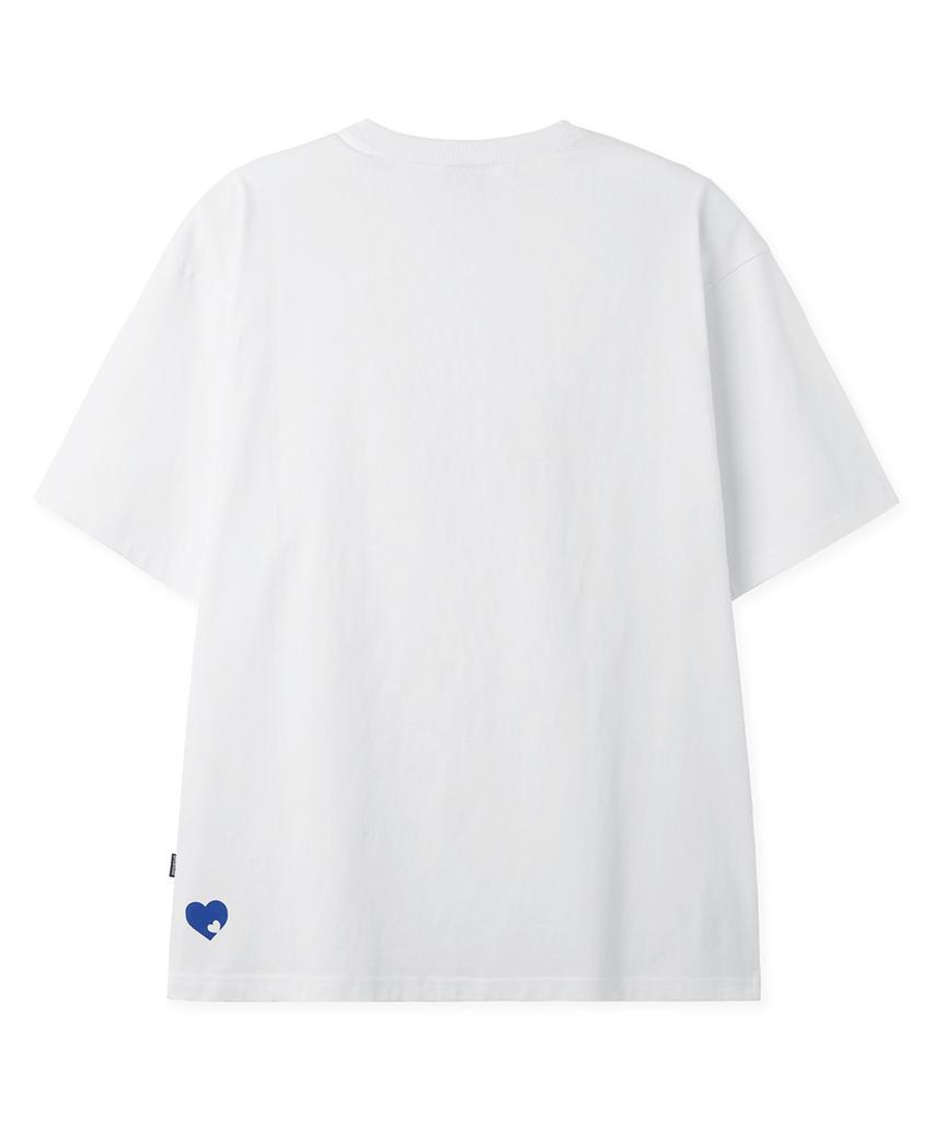 Opeunyadeu(Owai) Overlay Logo Tee - White