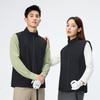 Fengxun Unisex Stand Collar Thin Fleece Vest FXTF251113