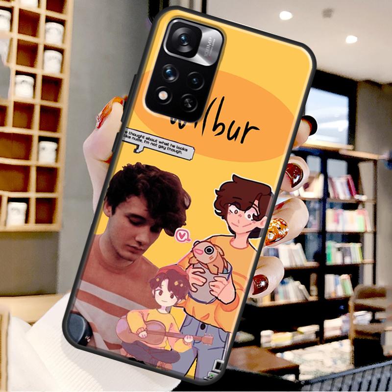 Wilbur Soot Case For Xiaomi Redmi Note 12 11 10 9 8 Pro Note 12S 11S 10S 9S Cover For Redmi 9 10 12 C