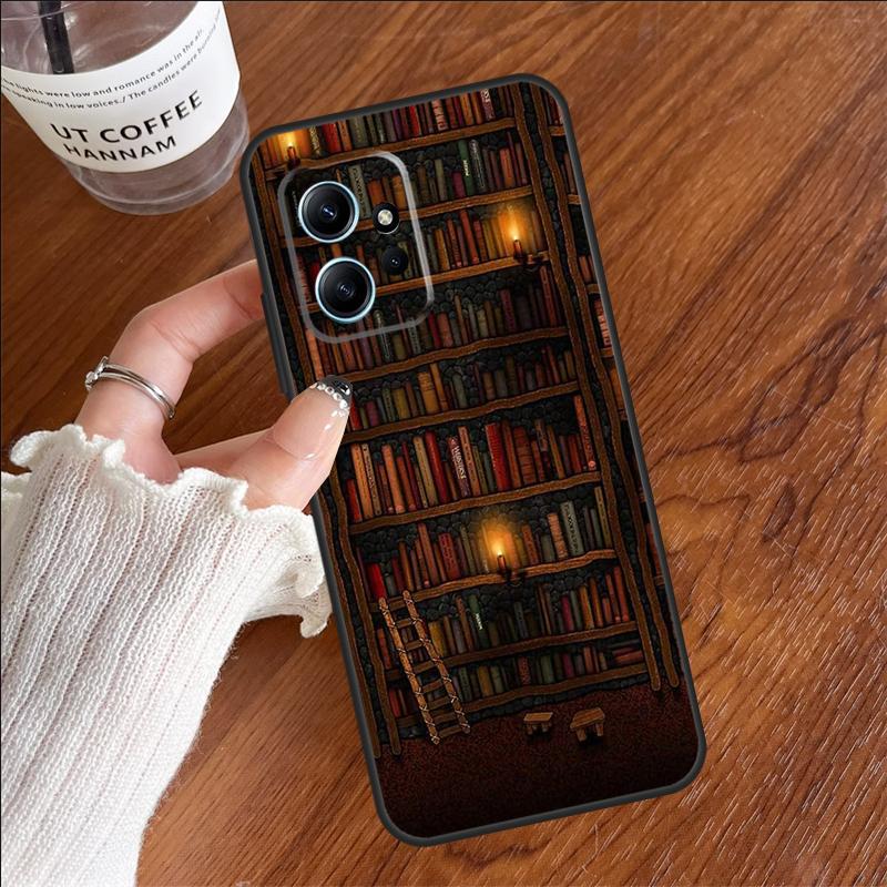 Book Lover Case For Xiaomi Redmi 13C 14C 10C 12C Redmi Note 14 12 11 9 10 13 Pro 9S 10S 11S 12S Cover