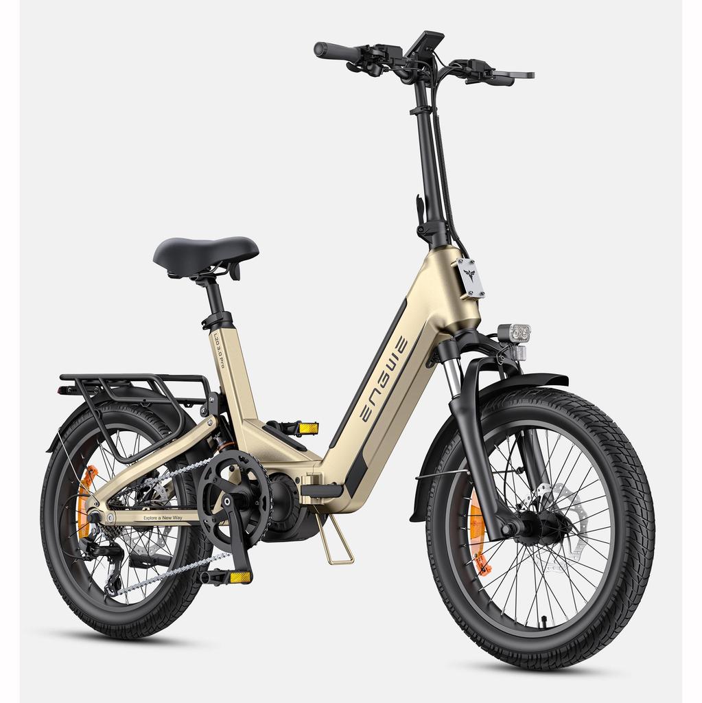 ENGWE L20 3.0 Pro Folding High-End Electric Bicycle 250W Motor 48V15Ah Battery 20 Inch All-Terrain Fat Tires With IPX4 Waterproof E-Mountain Bike