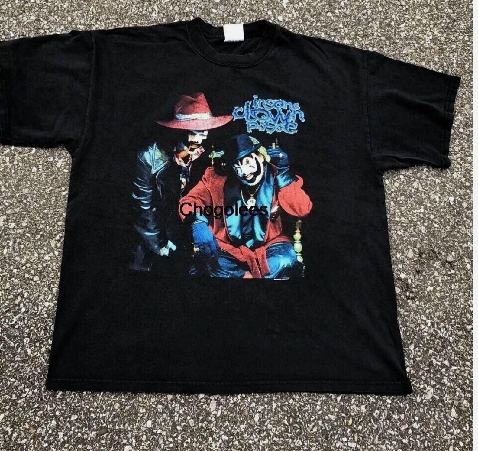 90s ICP Tour Tee 1990s Insane Clown Posse Band shirt I C P Big Money Hustlas Tee L