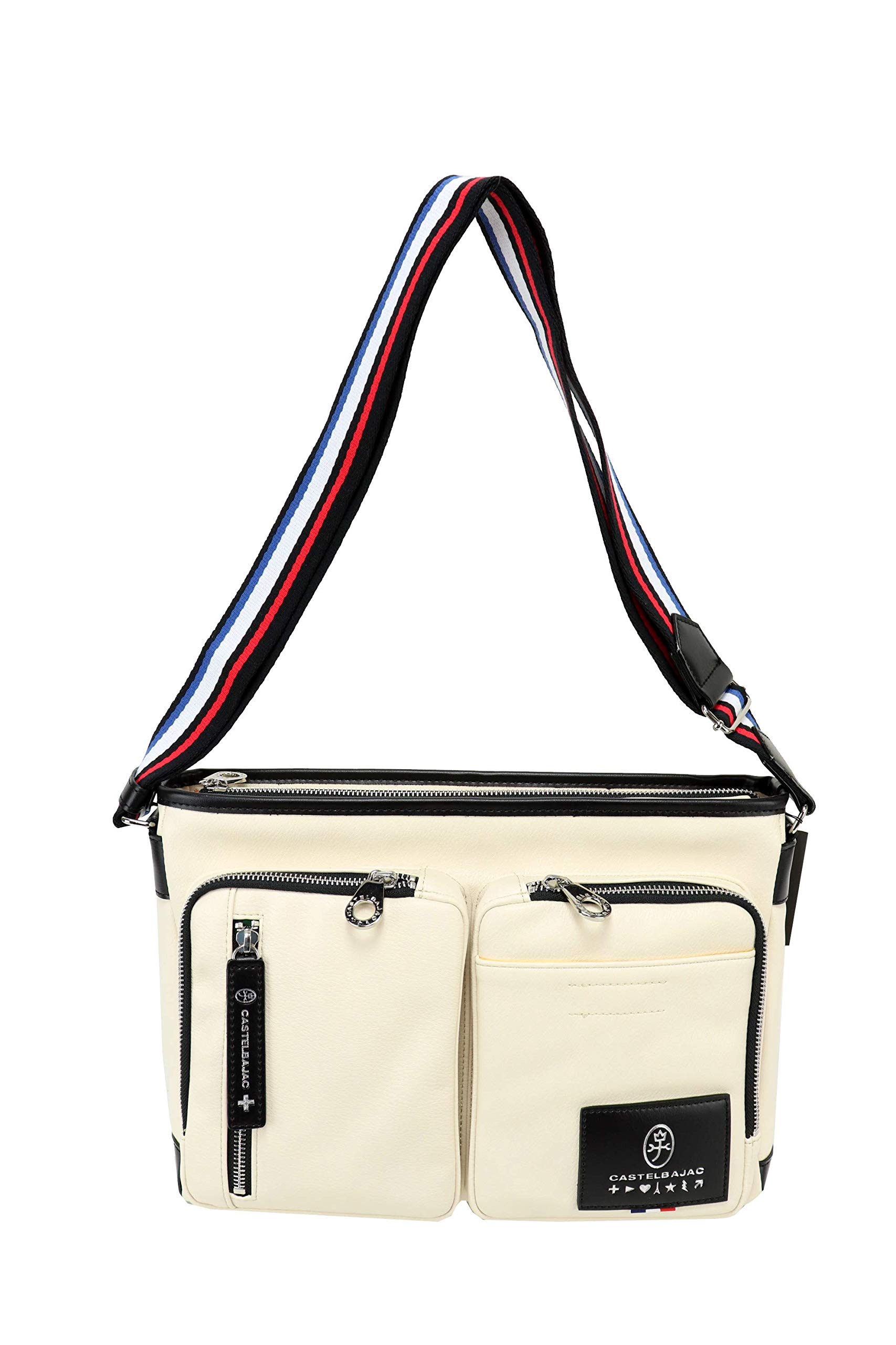 

Lauren Shoulder Bag 37102 037102 [Castelbajac] 037-102 Men s Women s (White) білий