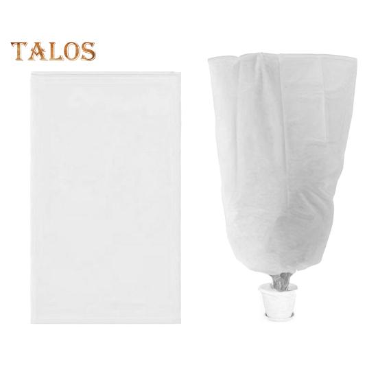 4 шт. чехлы для растений защита от заморозков затягивающийся шнурок защитный мешок — фото 11