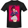 Oshi Anime No Ko Shirt Men's Personalised Short Sleeve T Shirt Fashion Graphic Tees Cool Casual Tops Black(1)