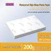 230g Waterproof Glossy Photo Paper: A4, A3, 3R5, 5R7, Inkjet Compatible.