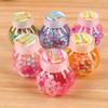 16PCS Pumpkin Bottle Crystal Mud Pearl Crystal Mud Color Mud DIY Jelly Mud Transparent Crystal Mud Children's Lightweight Clay