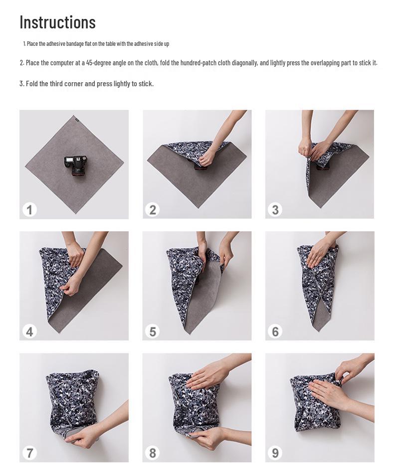 Best-Selling Digital Print Patchwork Camera & Tablet Protection Bag