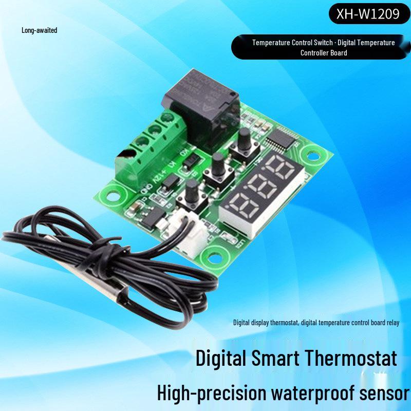 W1209 High Precision Digital Temperature Controller Circuit Board