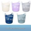 Plastic Laundry and Storage Basket for Clothes, Toys, & Bathroom Use