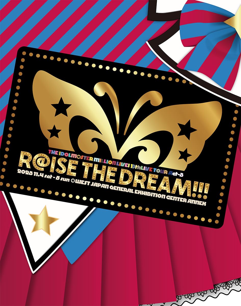 

THE MILLION 10thLIVE TOUR THE LIVE production limited IDOLM@STER LIVE! Act-3 R@ISE DREAM!!! Blu-ray [First edition]