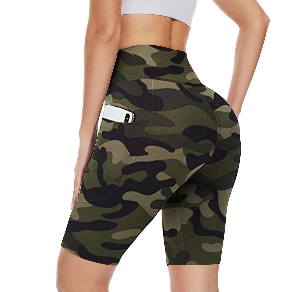 Frühling/Sommer Damen High-Waist Leggings mit Taschen: Schlankmachende, Po-Hebende Yoga-Sporthosen, Auf Lager.