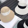 Foldable Summer Wide Brim Sunhat Korean Style UV Protection Visors Fisherman Ponytail Caps  Beach
