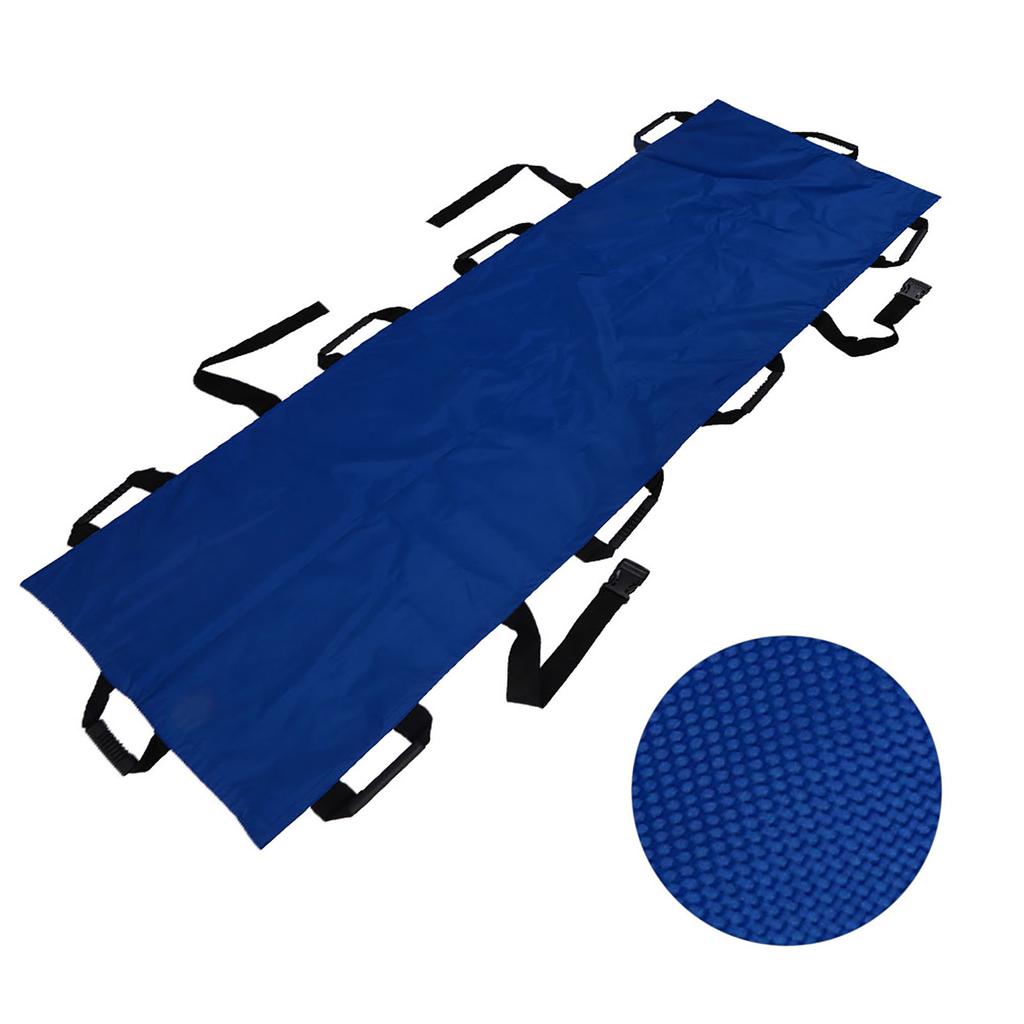 Portable 10 Handles Oxford Cloth Household Stretcher Foldable Patient Transport Soft Stretcher