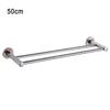 Adjustable Hanger Holder Wall Mounted Shelf Towel Bar Towel Rail Bathroom Accessories Towel Rack