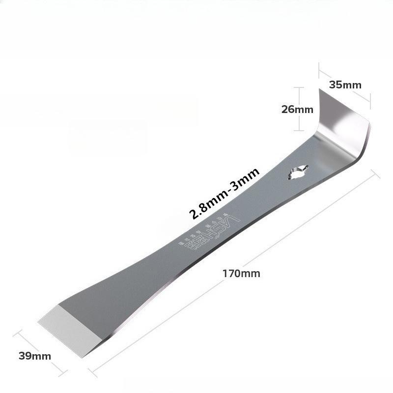 

1Pc woodworking multi-functional pry bar, high-hardness pry tool, stainless steel scraper. M