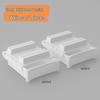 Adjustable Under-Desk Drawer: No Nails, No Drilling, Invisible Storage for Home or Office
