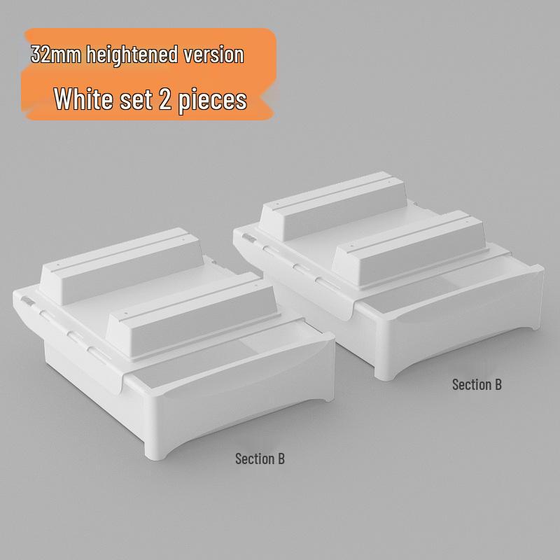 Adjustable Under-Desk Drawer: No Nails, No Drilling, Invisible Storage for Home or Office
