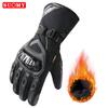 SUOMY Winter Warm Women Motorcycle Gloves Cold-proof Equipment Waterproof Motocross Motorbike Racing Riding Heated Racing Glove