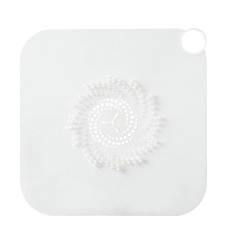 

Слив для пола в ванной комнате, ловушка для волос, пробки, пробка, сито для раковины, антиблокирующая крышка для слива умывальника, фильтры, ловушка, принадлежности для душа белый