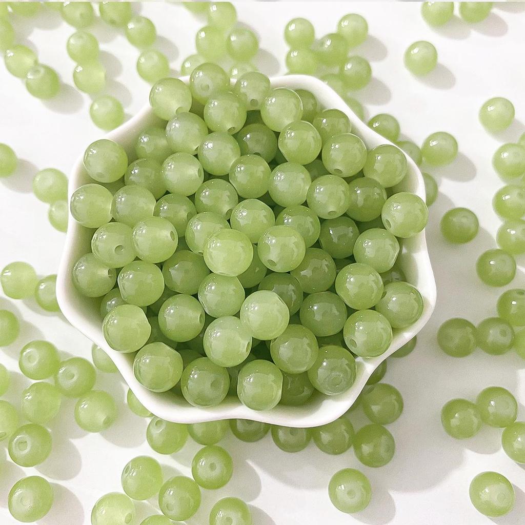 Handmade Glazed Crystal Glass Beads for DIY Jewelry & Bracelet Making