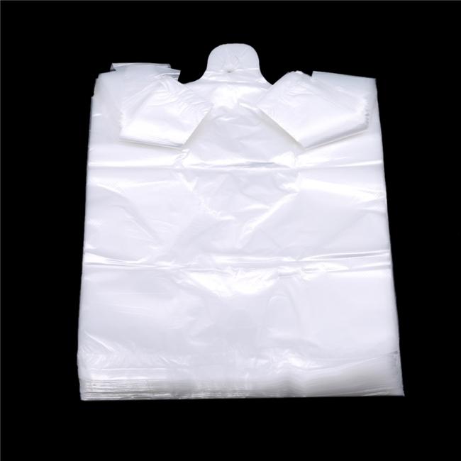 

15-26cm/20-30cm/24-37cm/28-48cm100 Pcs/pack Transparent Bags Shopping Bag Supermarket Plastic Bags With Handle Food Packaging none