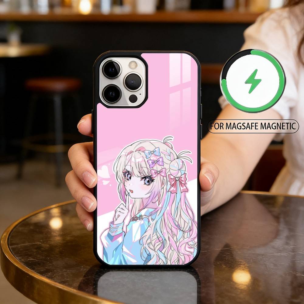 Game Needy Girl Overload Magnetic For Magsafe Wireless Charging Phone Case For iPhone17,16,15,14,13,12,11 Plus,Pro Max
