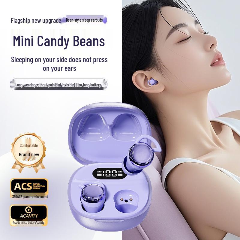 X62 Pro Mini Bluetooth Sleep Earbuds - HiFi Sound, Long Battery Life, Comfortable Fit