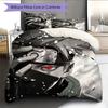 Anime Hatake Kakashi Pattern Bedding Home Decoration Birthday Gift (1 * Duvet Cover + 2 * Pillowcase, Without Core)