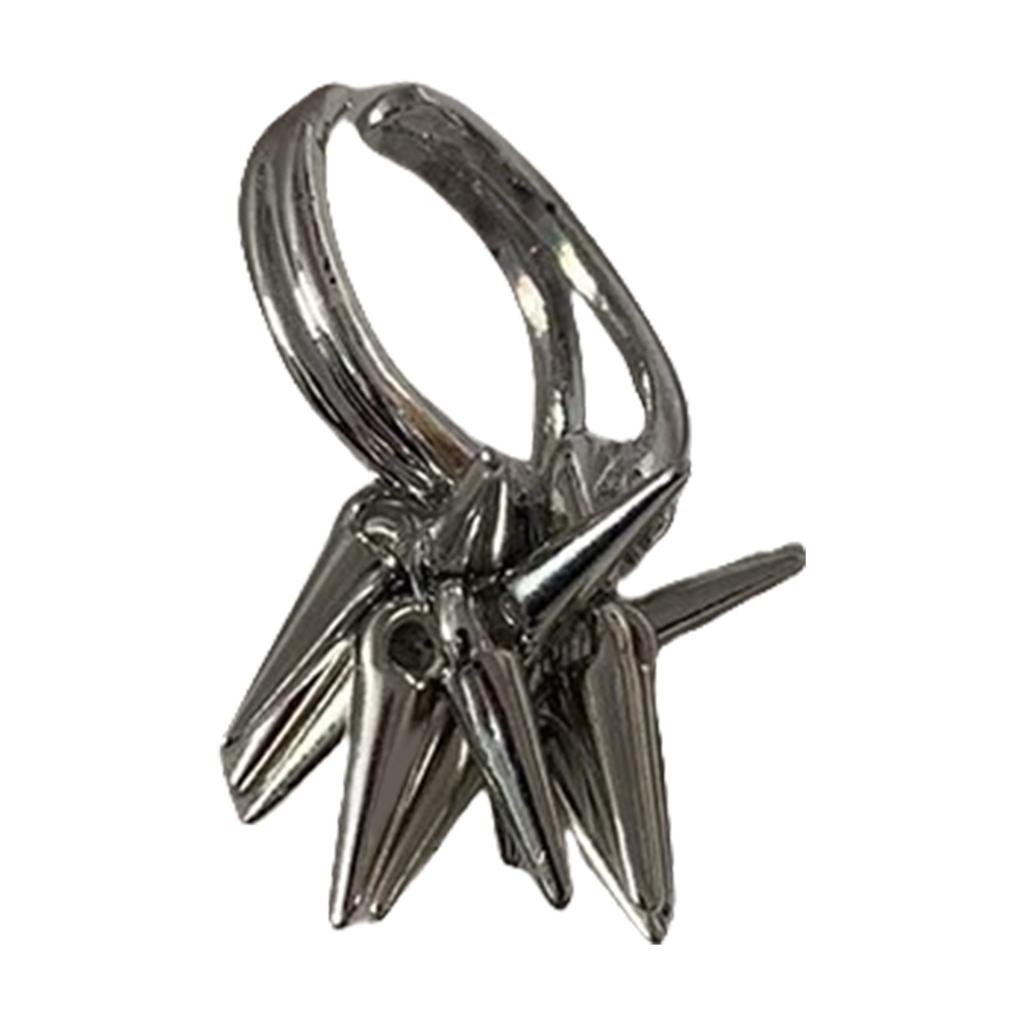 Adjustable Tassel Design Metal Ring Modern Fringe Design Metal Rings for Personalized Fashion Comfortable Wear Rings