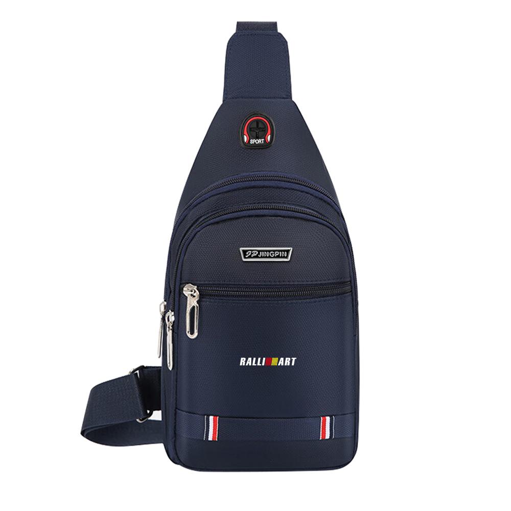 Men's Chest Bag Handbag Wallet Card Coin Purse Travel Bags For Mitsubishi Pajero Outlander XL Montero Lancer Triton l200 Evo ASX