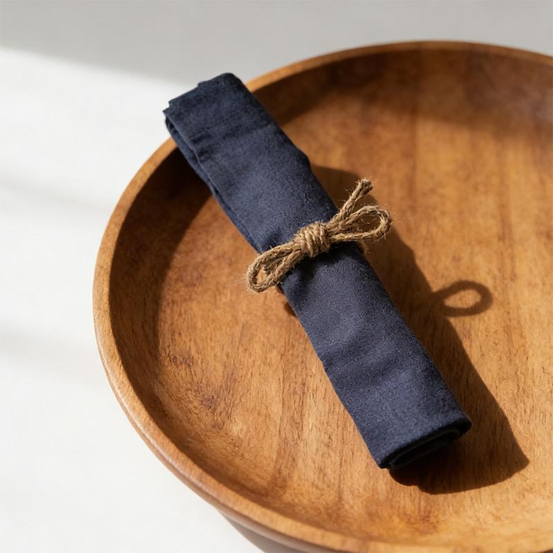 1Pc Bowknot Hemp Rope Napkin Ring Hand Woven Hemp Rope Serviette Ring Wedding Party Home Dinner Table Decor Napkin Holder